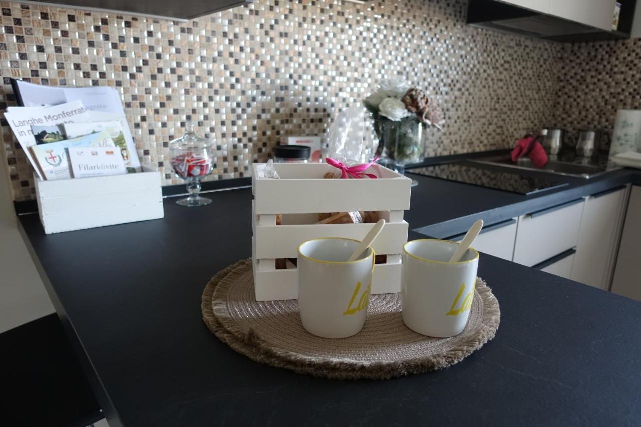 Casa Marchiando Apartment Castagnito ภายนอก รูปภาพ